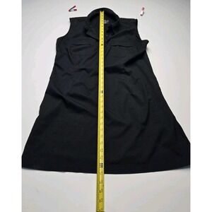 Reel Legends Dress Womens Sz Lg  Mariner Sleeveless  Vented Black